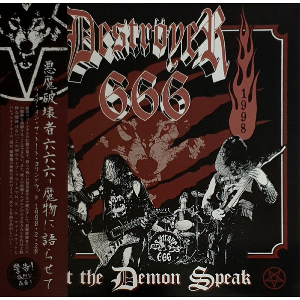 Deströyer 666 ‎– Let The Demon Speak - Live At The Tote Collingwood 28-2-1998