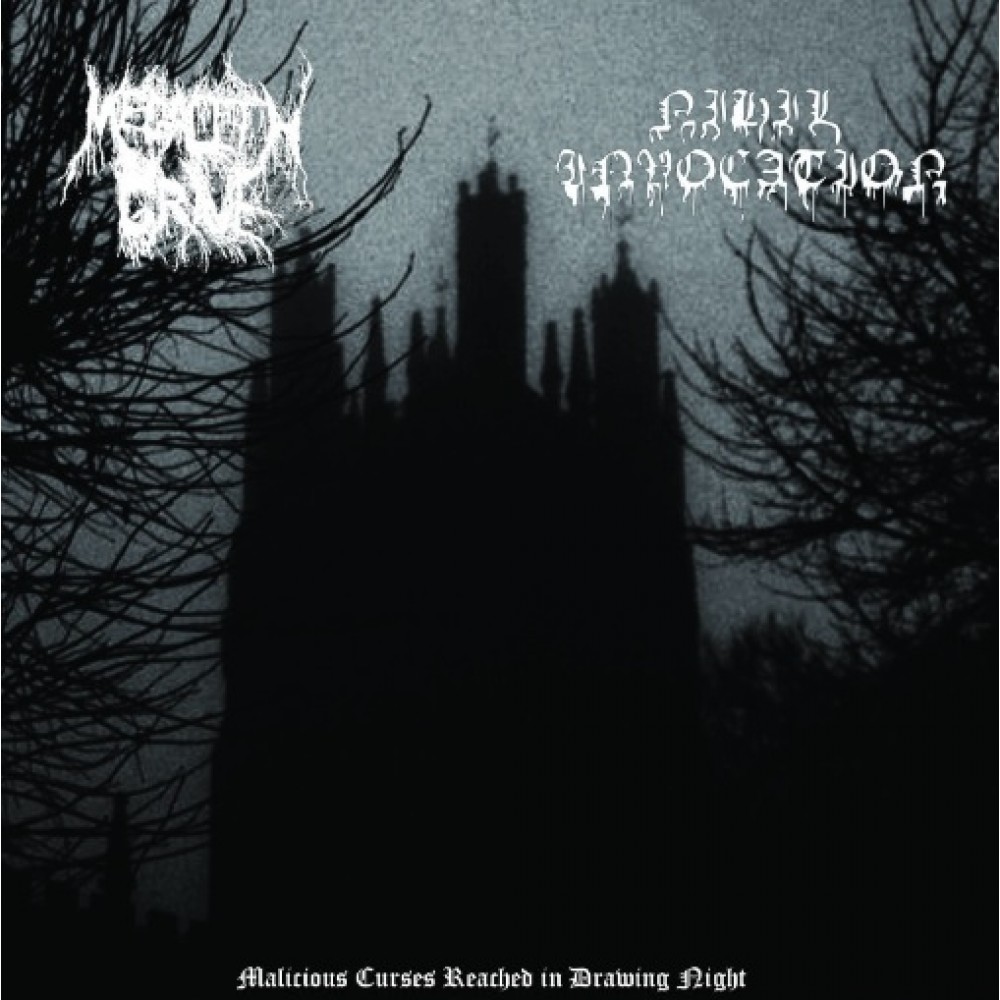 Megalith Grave / Nihil Invocation ‎– Malicious Curses Reached In Drawing Night